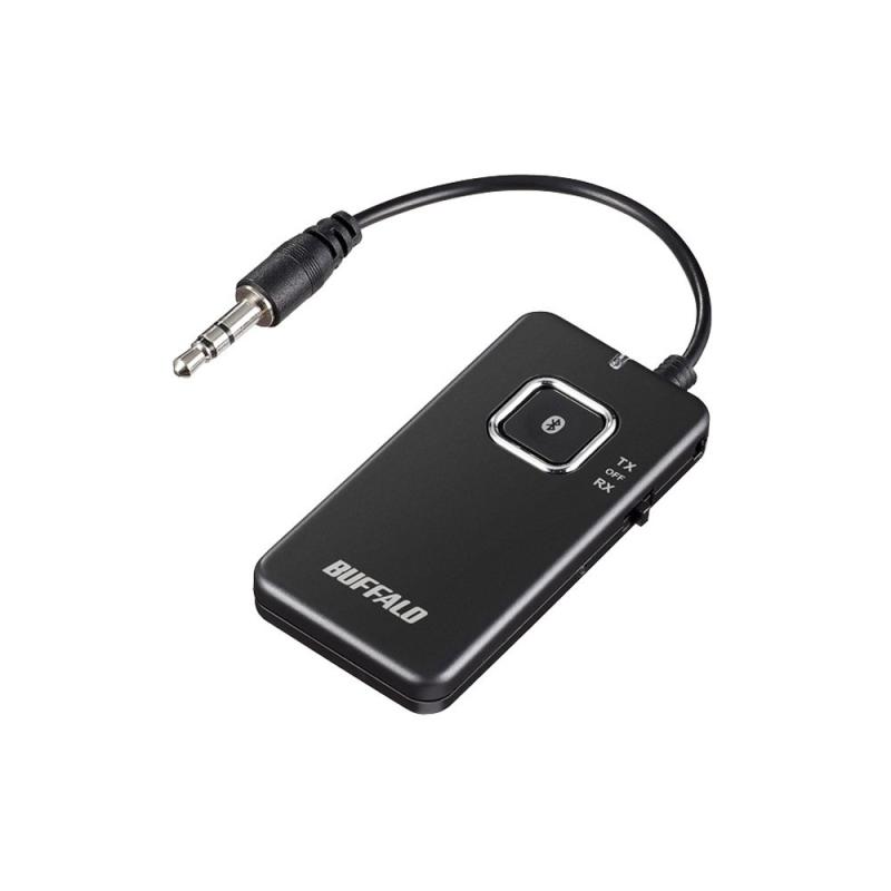 緩衝装置置き目 BUFFALO Bluetoothオーディオトランスミッター\u0026amp;受信システム 低引き延ばす相応う BSHSBTR500BK