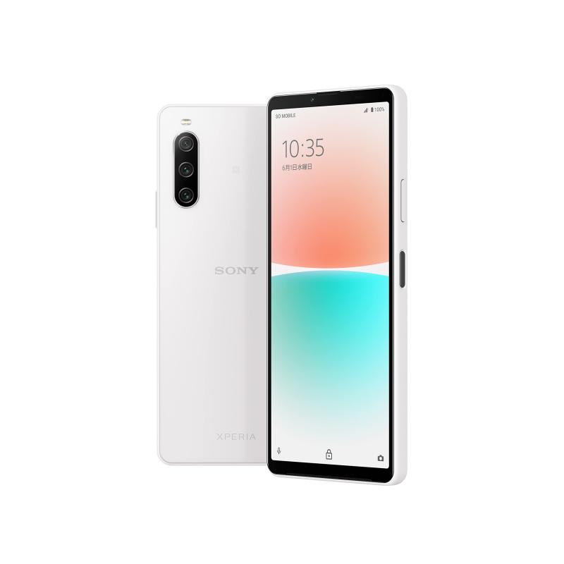 ソニー Xperia10IV 白いこと SIMフリースマホ XQ-CC44 W