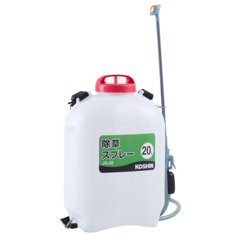 工進(KOSHIN) 背負い式 落っこちる式 除草 吹きつける 貯蔵タンク 20L JR-20 シャワー 噴口 医薬品 揺りうごかす 手持ち部分 揚水機 除草剤 専用 可塑性物質 白いこと