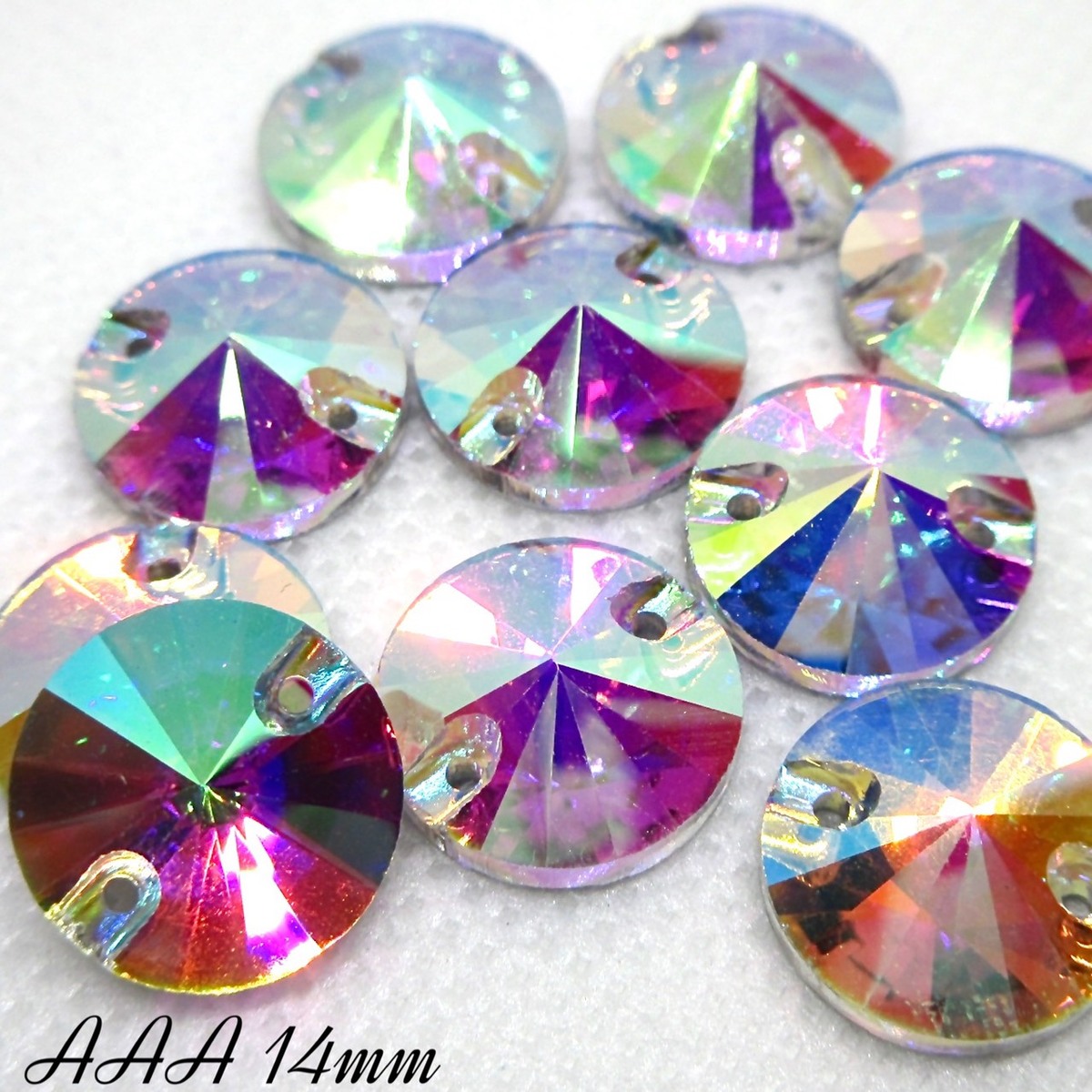 TOMI1957☆三角形オーロラ【16mm】30コ他 ガラスビジュー 楽天市場】ガラスビジュー ガラスストーン 高輝度ビジュー
