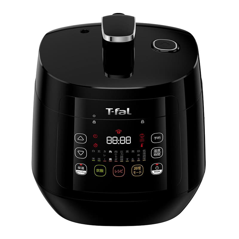 T-fal ティファール ラクラクッカー コンパクト電気圧力鍋の+