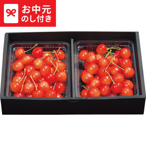 全品ポイントUP中！お中元 フルーツ 送料無料 アンスリーファーム 佐藤錦(秀品)(600g) メーカー直送 / LTDU フルーツギフト 果物ギフト さくらんぼ 2025 夏ギフト 御中元専用 贈答品 贈り物 詰合せ 詰め合わせ セット JGS