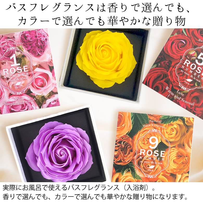 【電報結婚式】ソープフラワーローズナンバー