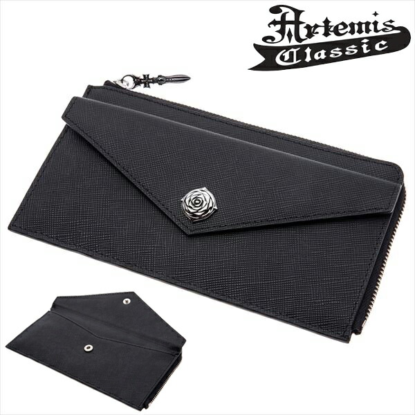 アルテミスクラシック Artemis Classic フラグメントケースウォレット ブラック ACW0025