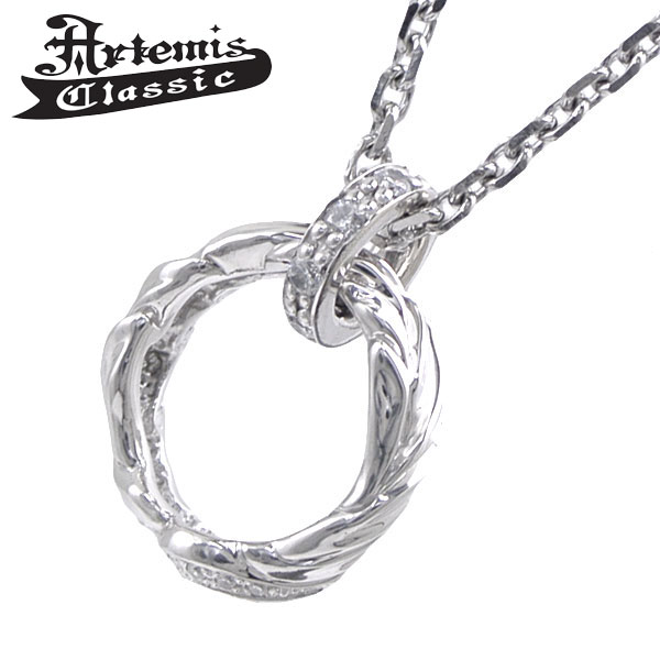 【ポリッシュクロスプレゼント】アルテミスクラシック Artemis Classic フェニックスハートチャーム ペンダント/ネックレス シルバー925製/チェーン付き ACP0225