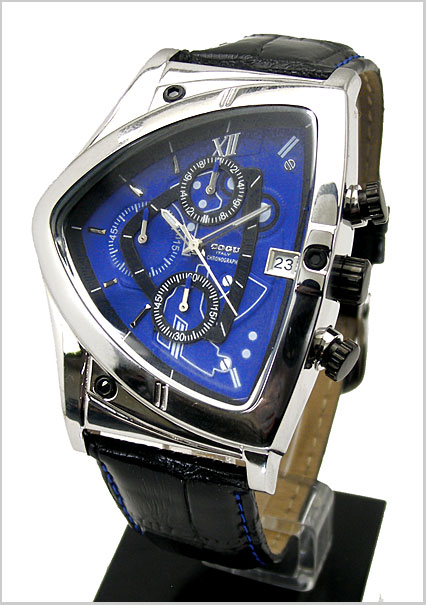 mens triangle watch