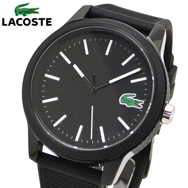 lacoste black watch 12.12