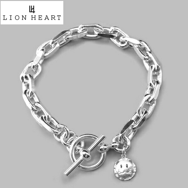 【ポリッシュクロスプレゼント】ライオンハート LION HEART サイドカットファットチェーン ブレスレット LEO シルバー925製 1BR092A0SV【国内正規品】【クリーナープレゼント】