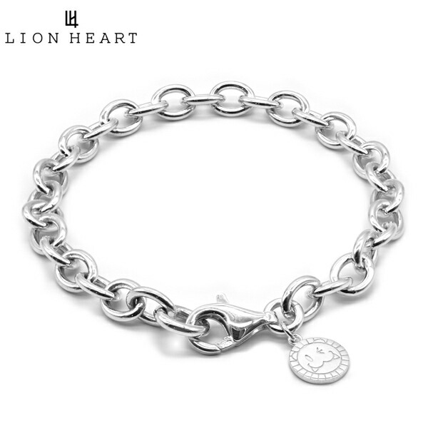 【ポリッシュクロスプレゼント】ライオンハート LION HEART ボリュームチェーンブレスレット LEO シルバー925製 1BR120B0SV【国内正規品】【クリーナープレゼント】｜Bell Field 26,136円