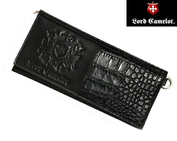 ロードキャメロット Lord Camelot ウォレット 長札入れ 牛革 ブラック LCWT-004BK