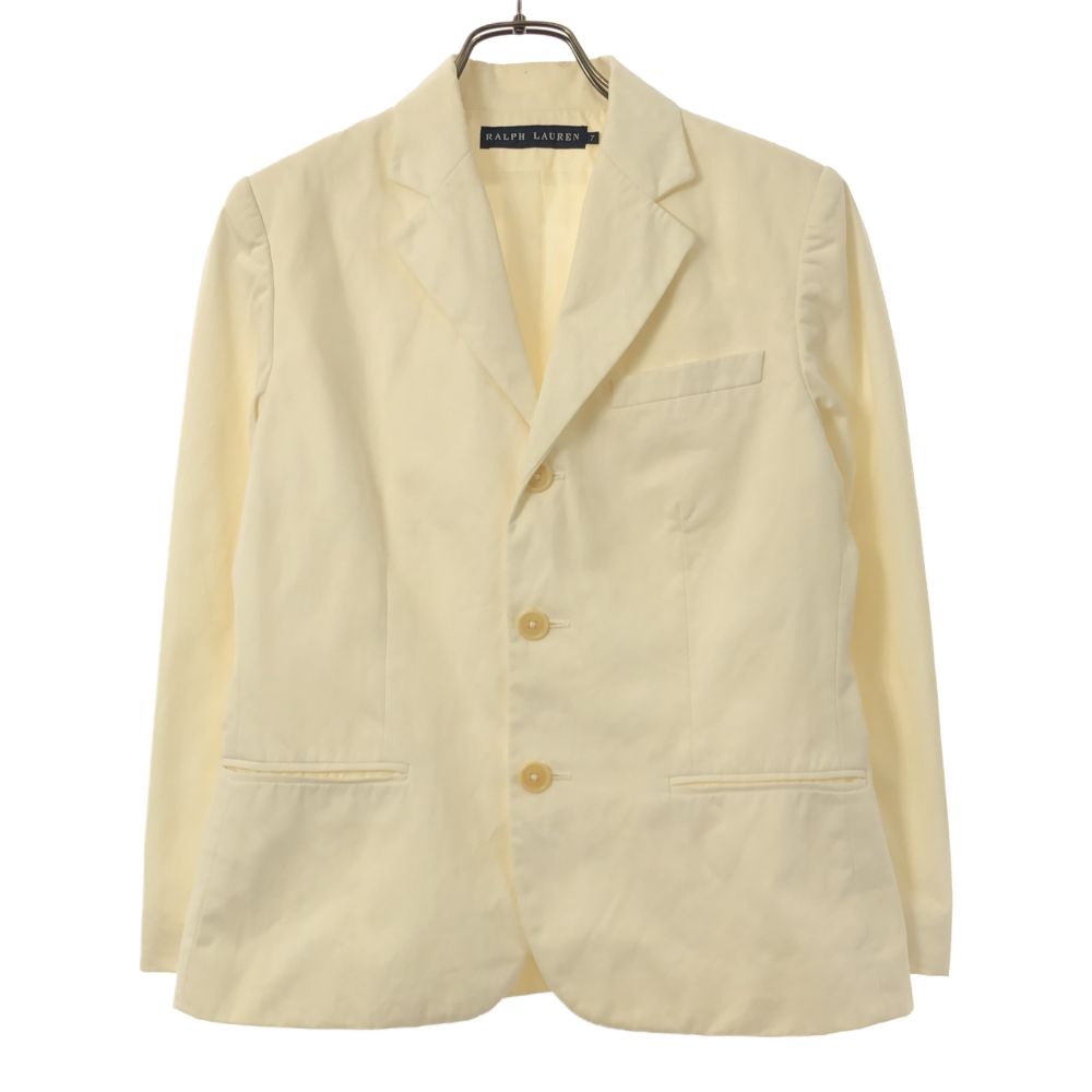 Ralph Lauren レディース　テーラードジャケット　7 美品 極美品＊ローレンラルフローレン 金ボタン エンブレム