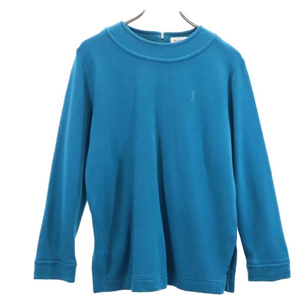 イヴサンローラン 長袖ロングカーディガン ニット ブルー レディース M 楽天市場】カーディガン（ブランドイヴ・サンローラン