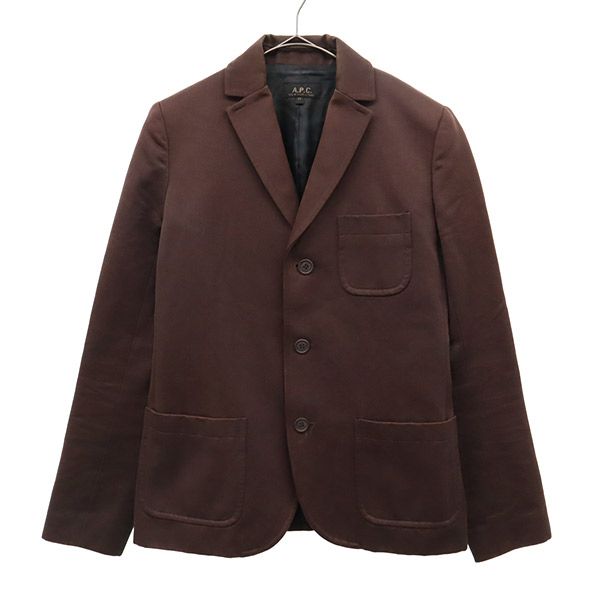 【関税込み】A.P.C. テーラードジャケット 楽天市場】アーペーセー テーラードジャケット M 黒 A.P.C.