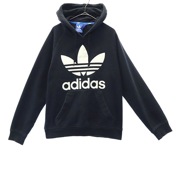 楽天市場】アディダス トレフォイルロゴ プリント スウェットパーカー