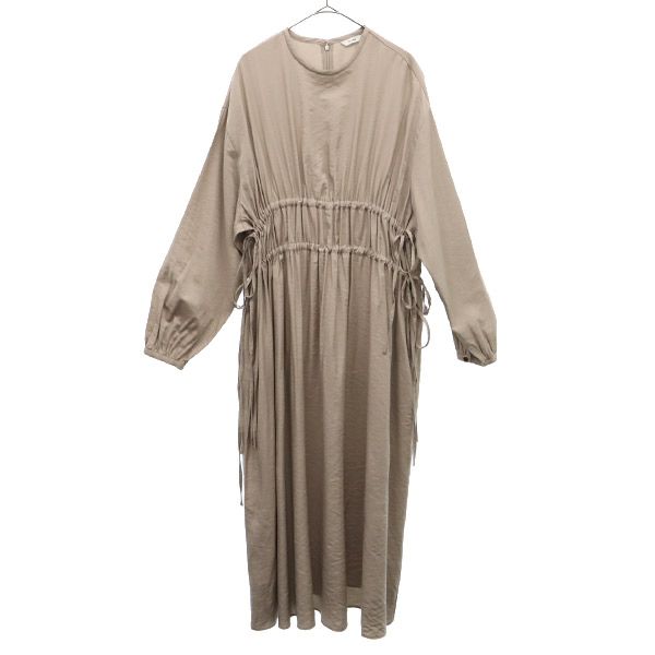 クラネ 長袖 ロングワンピース F ベージュ CLANE レディース 【中古】 【230420】｜Bellis