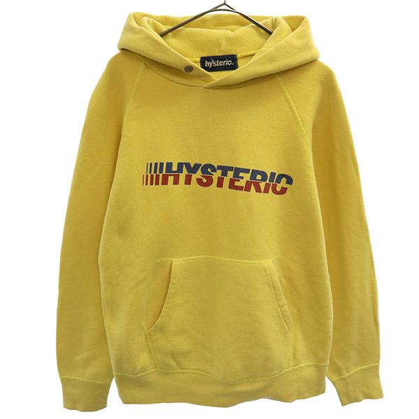 ヒステリック プリント 長袖 スウェットパーカー FREE イエロー HYSTERIC プルオーバー 裏起毛 レディース 楽天市場】古着 HYSTERIC ヒステリック プリント 長袖