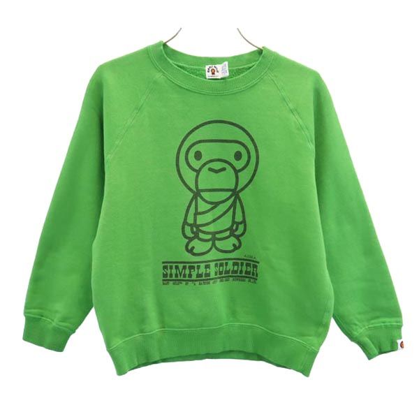 楽天市場】古着 BABY MILO ベイビーマイロ 日本製 プリント 長袖