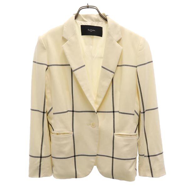 ユーズド 古着 ポールスミス テーラード ジャケット ベージュ チェック 楽天市場】古着 Paul Smith ポールスミス リネンブレンド