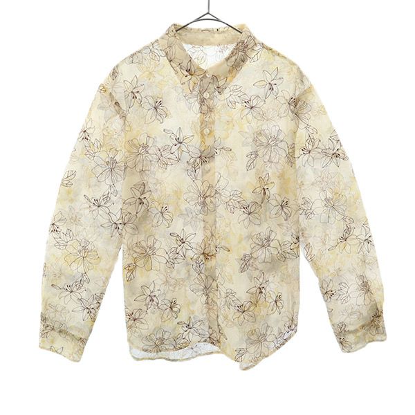 Lily Brown - Lillybrown リリーブラウン 花柄 ぼかし シャツ Lily Brown リリーブラウン ぼかし花柄刺繍シャツ : dimanche