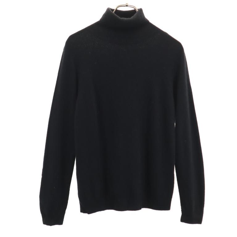 【楽天市場】ユニクロ カシミヤ100％ 長袖 タートルネック セーター M ブラック系 UNIQLO ニット レディース 【中古 ...