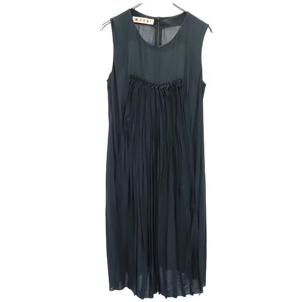 楽天市場】マルニ フランクナヴィン ノースリーブ ワンピース 42