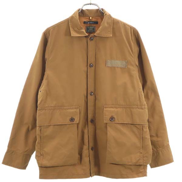 古着 未使用 Johnbull ジョンブル ミリタリー シャツジャケット S ブラウン メンズ 【中古】｜Bellis