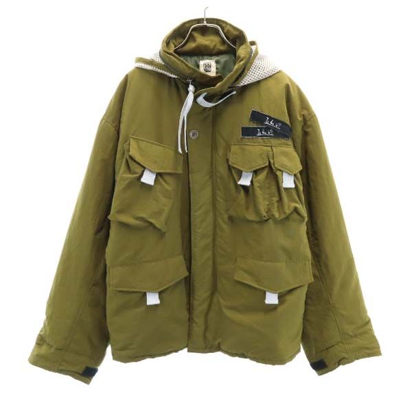 古着 未使用 VAST222 バースト222 19AW 日本製 M65 中綿 フィールドジャケット 2 グリーン メンズ 【中古】｜Bellis