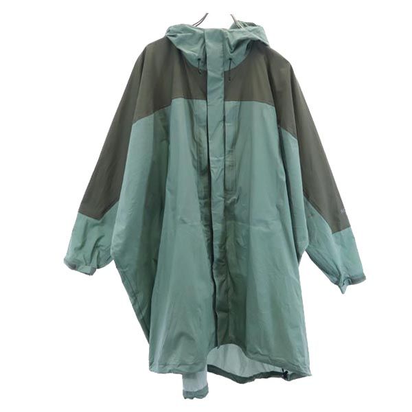 古着 THE NORTH FACE ノースフェイス NP11931 アウトドア タグアン ポンチョ M カーキ系 収納袋付き 裏メッシュ レインコート メンズ 【中古】