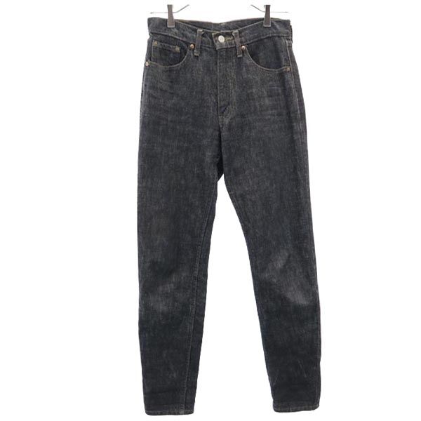 古着 Levi's リーバイス 日本製 603-0259 テーパードデニムパンツ W28 ブラック ジーパン メンズ 【中古】|Bellis