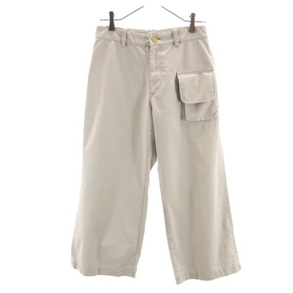 古着 Y\u0027s ワイズ 日本製 クロップドパンツ 1 薄墨色 メンズ 【中古】
