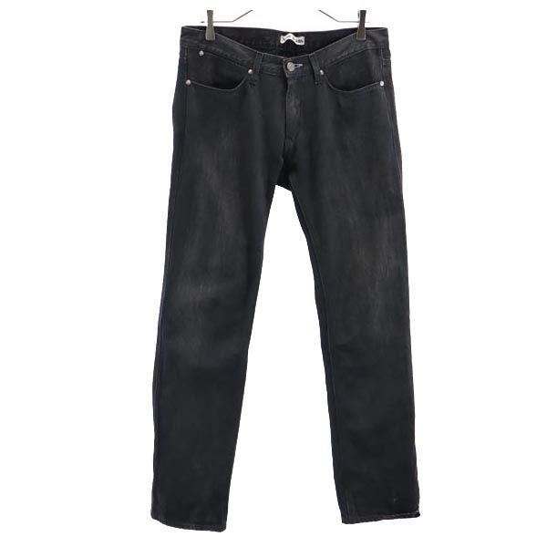古着 Acne Jeans アクネジーンズ ストレートデニムパンツ ダークグレー ジーンズ メンズ 【中古】
