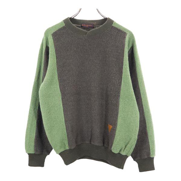 楽天市場】イヴサンローラン 90s ウール100％ Vネック 総柄 ニット L