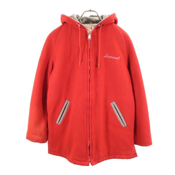 古着 VINTAGE ヴィンテージ 60s カデット厚地の外套 ジップ 上衣 16 赤 メンズ 【中古】 【PD】