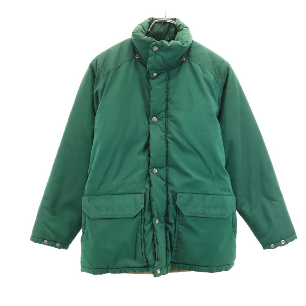 古着 THE NORTH FACE ノースフェイス 70s 80s アウトドア ヴィンテージ 茶タグ 長袖 中綿ジャケット XS グリーン系 メンズ 【中古】｜Bellis