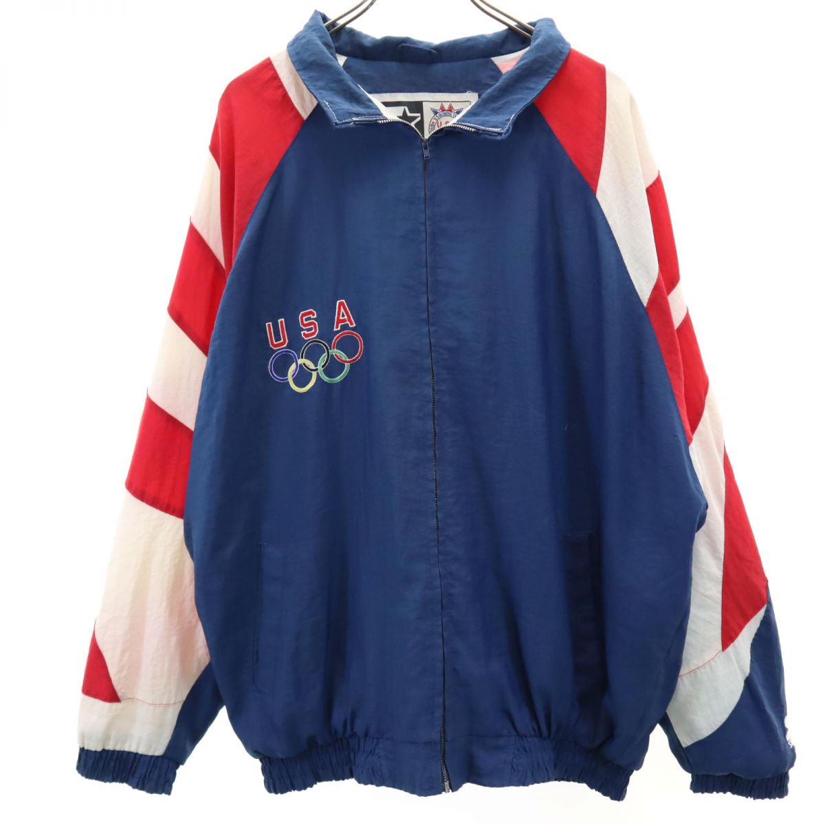 楽天市場】STARTER 96年 Atlanta Olympic Nylon Jacket M 白赤紺
