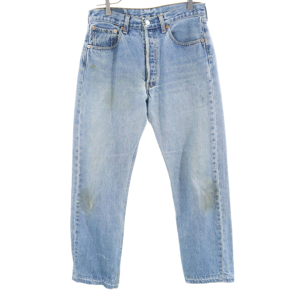 古着 Levi's リーバイス 90s 501 ユーロリーバイス ボタン裏247 ストレートデニムパンツ W31 ジーパン ボタンフライ メンズ 【中古】|Bellis