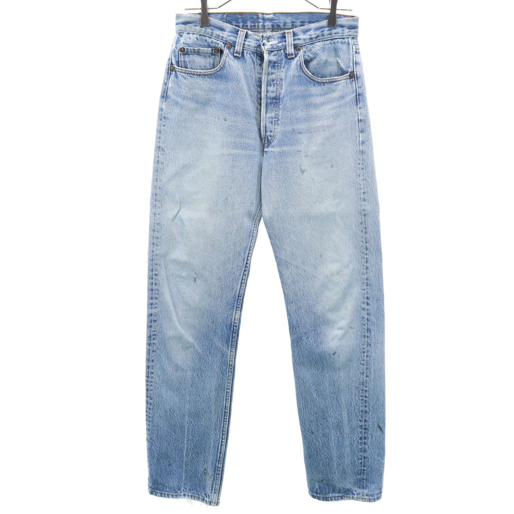 古着 Levi's リーバイス 80s 501 ボタン裏552 縮率10％ ストレートデニムパンツ ボタンフライ メンズ 【中古】｜Bellis