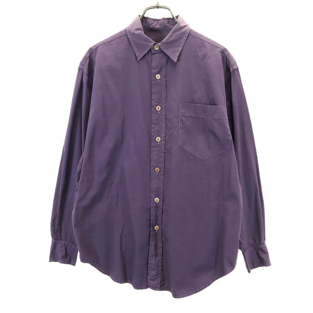 古着 RALPH LAUREN COUNTRY ラルフローレンカントリー 長袖 シャツ 9 パープル レディース 【中古】｜Bellis