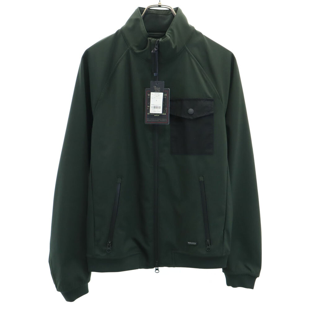 古着 未当てはめる WOOLRICH 毛糸分限者 ジップジャケット XS 緑であること系 下げ札付き添い人 メンズ 【中古】
