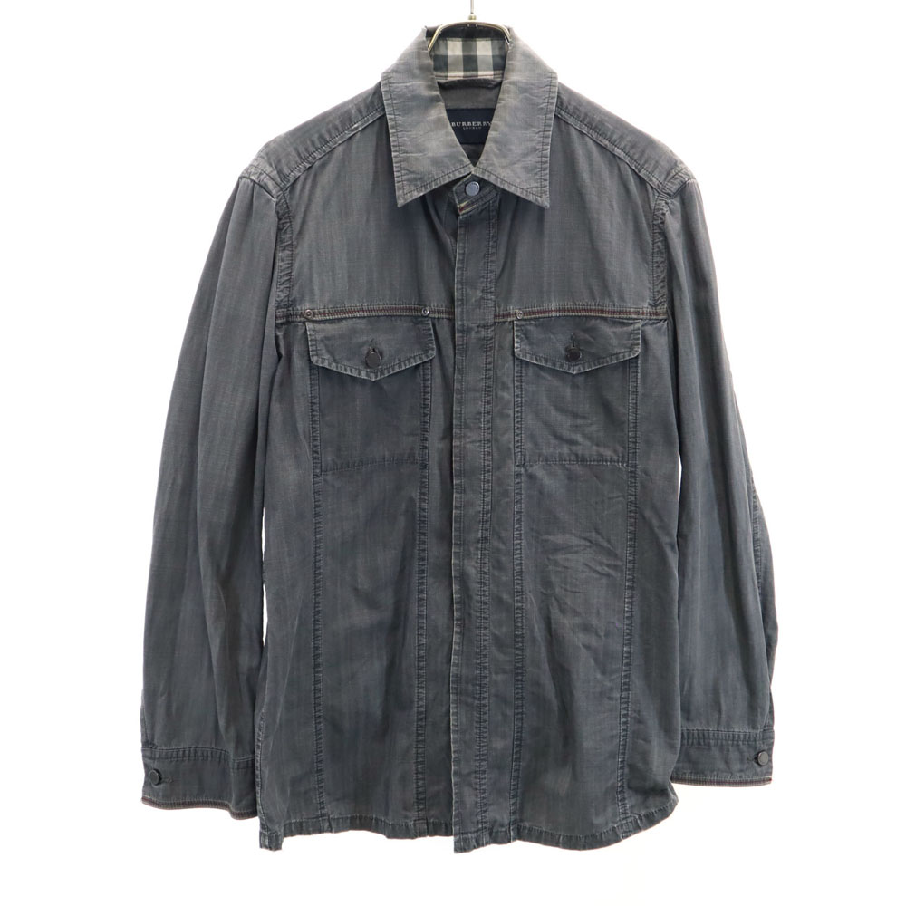 BURBERRY バーバリー 三陽商会長袖ジャケット パーカ付 40 L BURBERRY バーバリー 三陽商会長袖ジャケット パーカ付 40 L