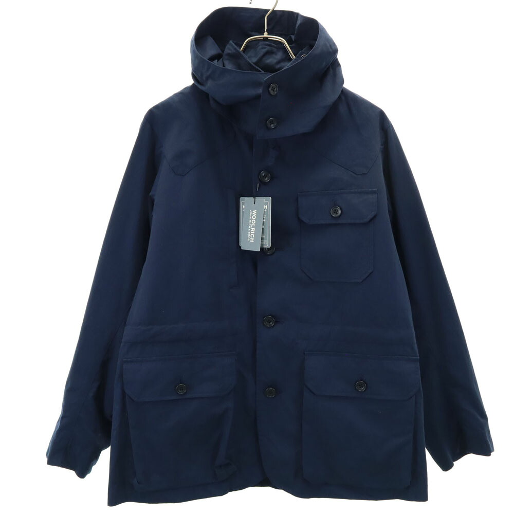 古着 未使用 WOOLRICH ウールリッチ フィールドジャケット S ネイビー パーカー メンズ 【中古】｜Bellis