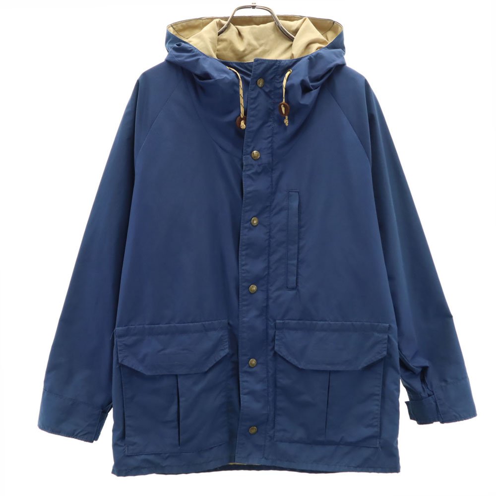 古着 Columbia コロンビア 70s イエローストーンタグ ヴィンテージ 長袖 ゴアテックス アウトドア ナイロンジャケット M ネイビー系 GORE-TEX メンズ 【中古】|Bellis