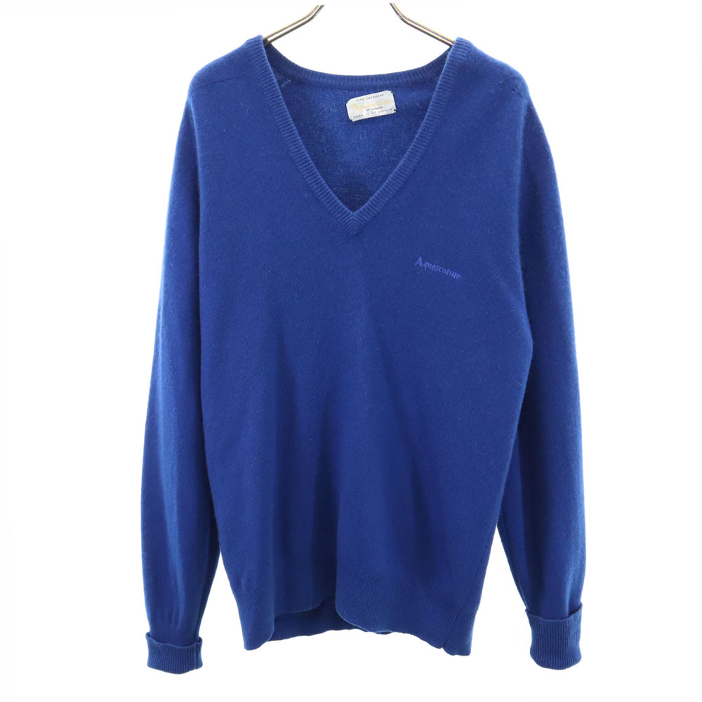 楽天市場】古着 Aquascutum アクアスキュータム 70s 80s カシミヤ100