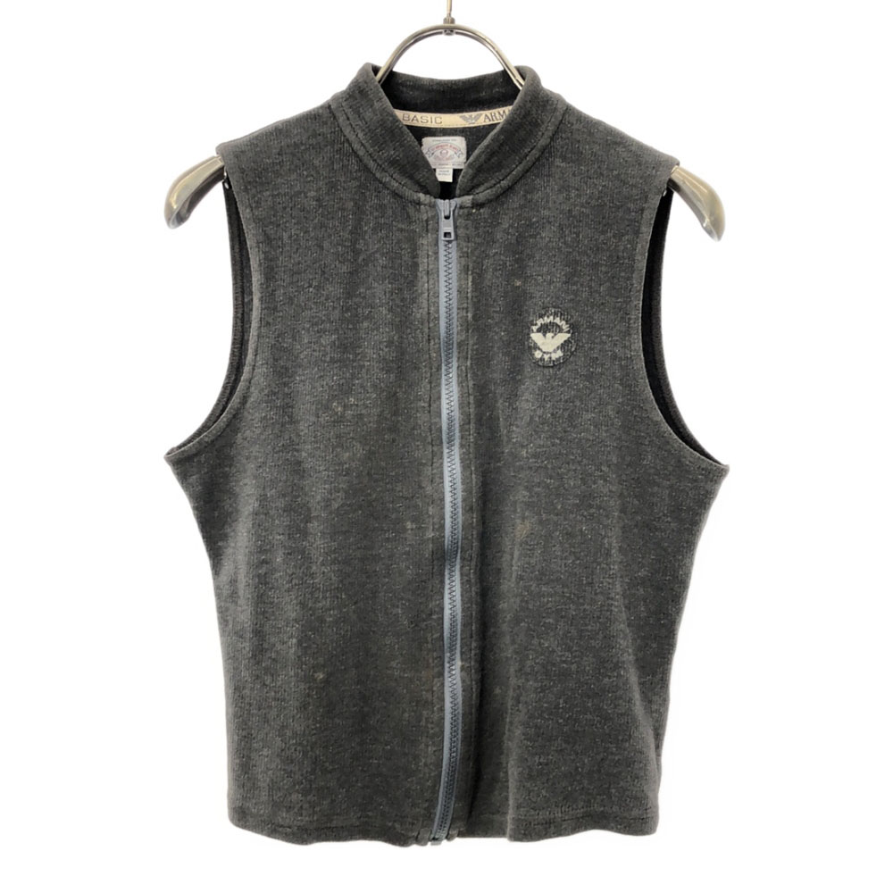 90年代 EMPORIO ARMANI ベージュ シルク ニット grm-8763_001.jpg