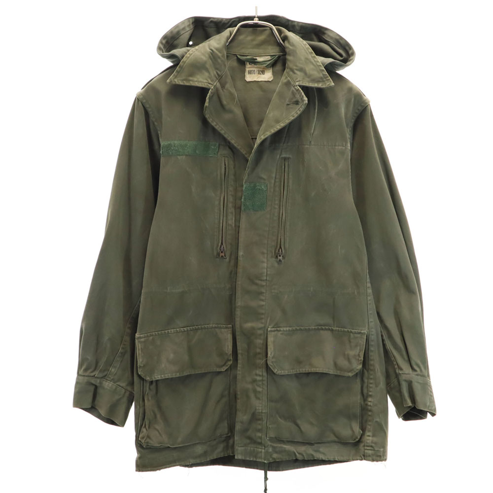 古着 FRENCH ARMY フランス軍 70s ヴィンテージ F2パーカー ミリタリージャケット 92C オリーブ メンズ 【中古】|Bellis