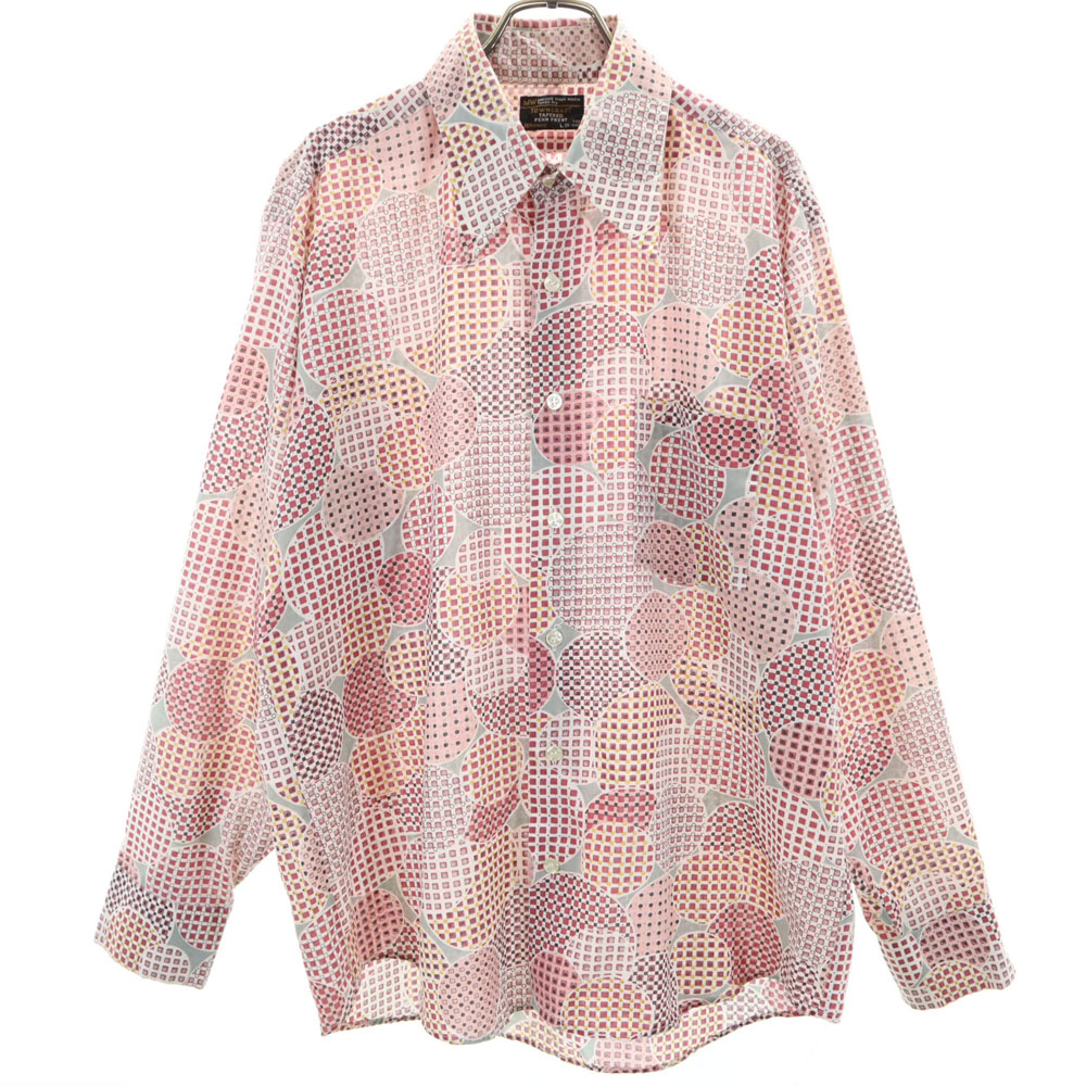 楽天市場】50s〜60s TOWNCRAFT Print Corduroy Open Collar Shirt 生成