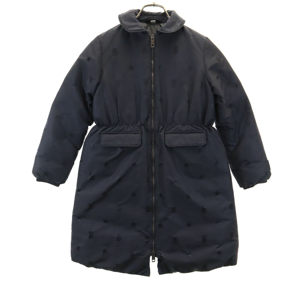 古着 BURBERRY LONDON バーバリーロンドン 落ち込む厚地の外套 10Y 暗灰色黒いこと キッズ 【中古】 【PD】