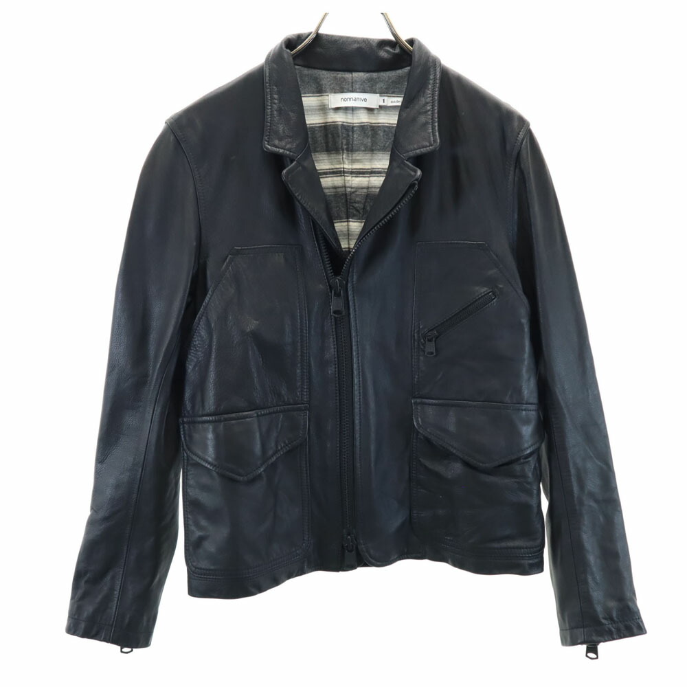 Nonnative ライダースジャケット レザージャケット 中古・古着通販】nonnative (ノンネイティブ) シングル