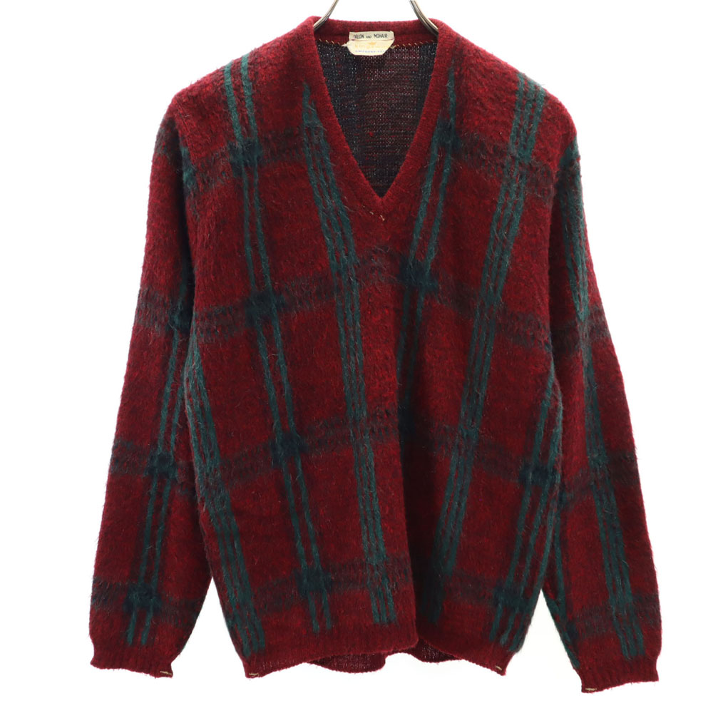 ビンテージ モヘヤ60s セーター 毛足長 60s モヘアニット セーター 毛長 毛足長め【90s】ヴィンテージ モヘア
