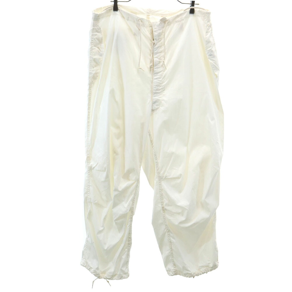 古着 US ARMY 亜米利加軍 90s 年寄りの DLA スノーカモ ミリタリーズボン下 M 白いこと イデアルジッパー メンズ 【中古】